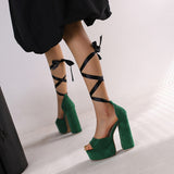 Level Up Essential Faux Suede Block Heel