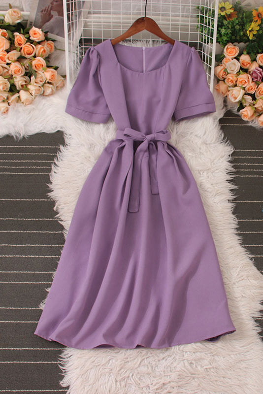 Short Sleeve Zip Strappy Maxi Dress