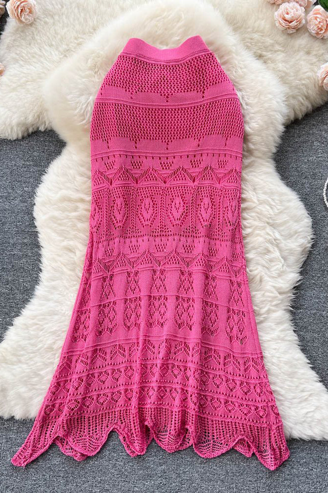 Irregular Hollow Beach Skirt