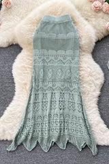 Irregular Hollow Beach Skirt