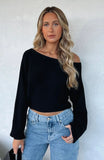 She's A Stunner Off The Shoulder Crop Top