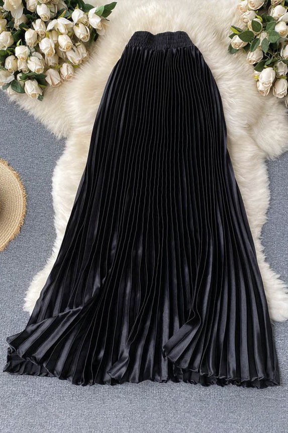 Ruffle A-Line Skirt