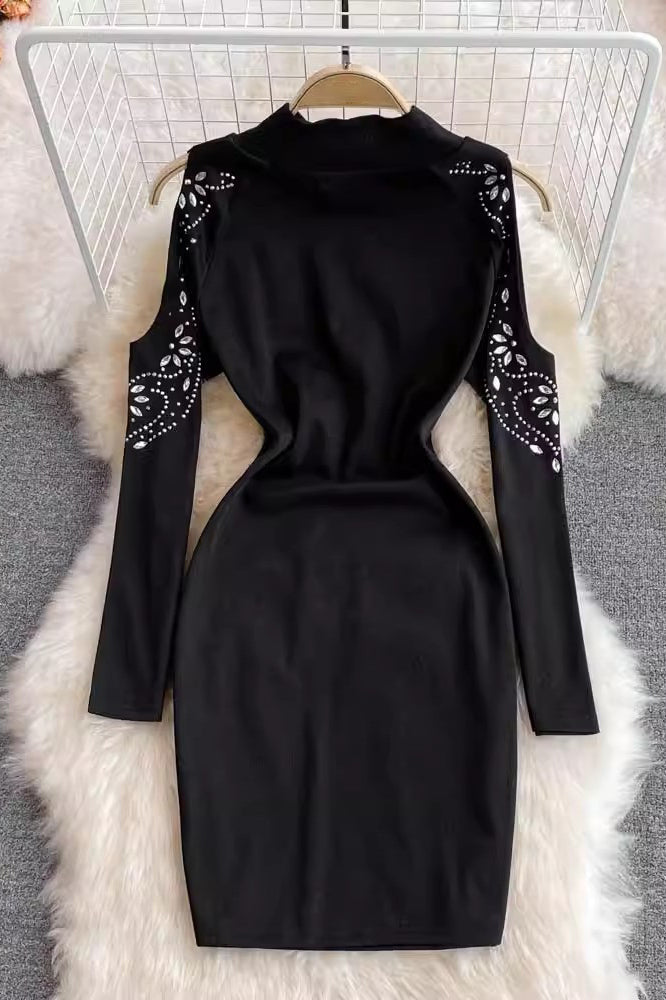 Long Sleeve Bodycon Mini Dress