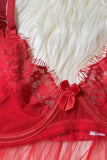 Chiffon Lace Underwear Lingerie Set