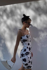 Allover Print Bodycon Dress