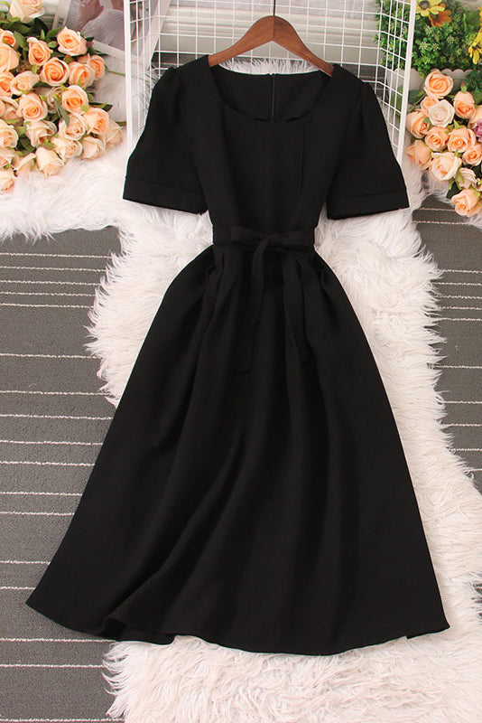 Short Sleeve Zip Strappy Maxi Dress