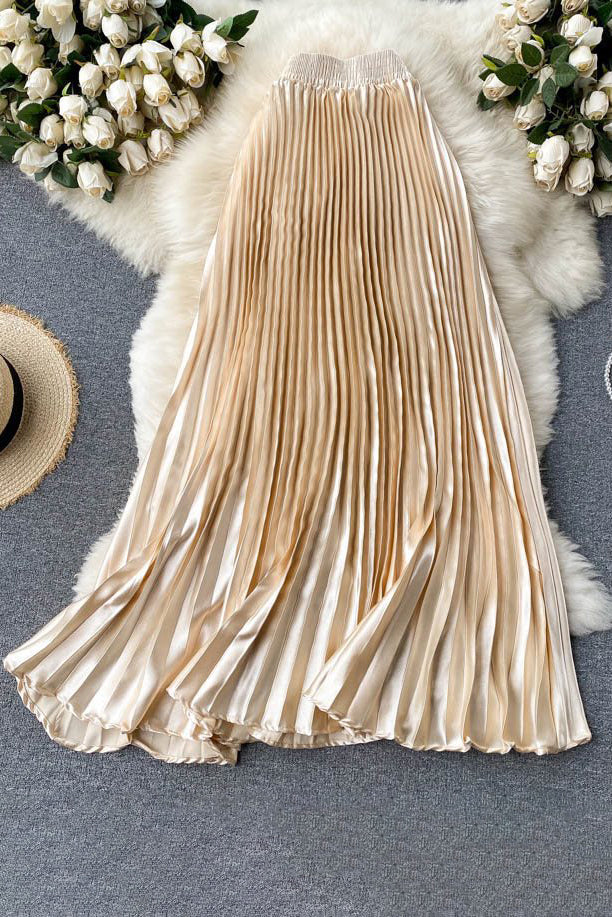 Ruffle A-Line Skirt