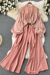 Long Sleeve Romper Jumpsuit