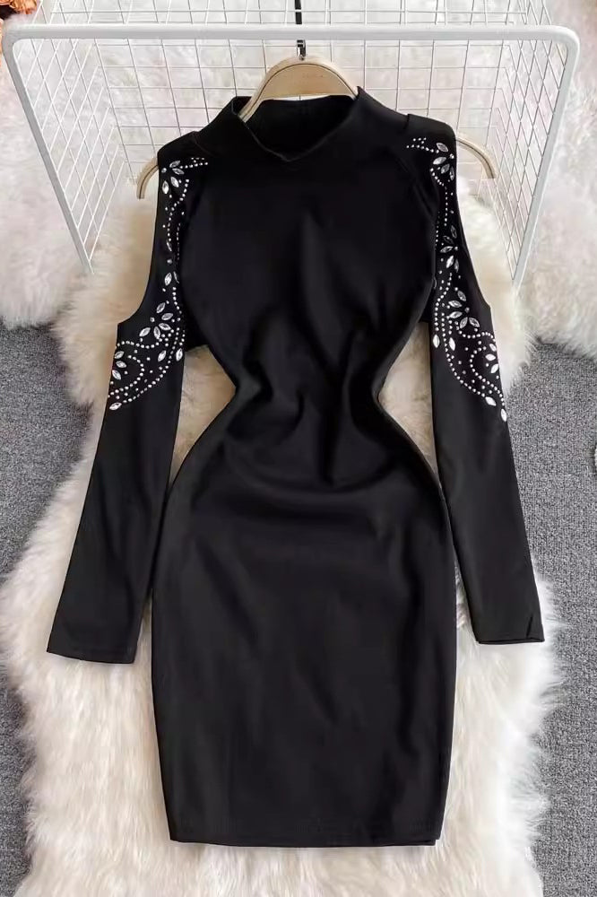 Long Sleeve Bodycon Mini Dress