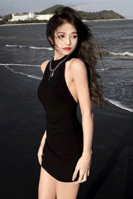 Backless Sleeveless Mini Dress