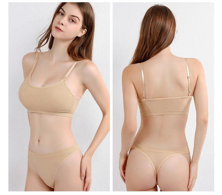 Thin Beautiful Back Underwear Sets
