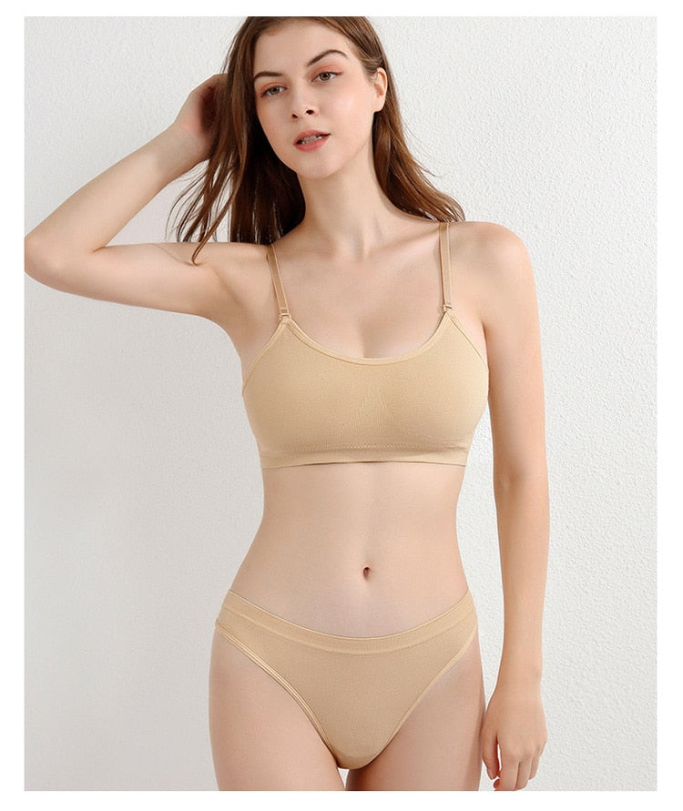 Thin Beautiful Back Underwear Sets