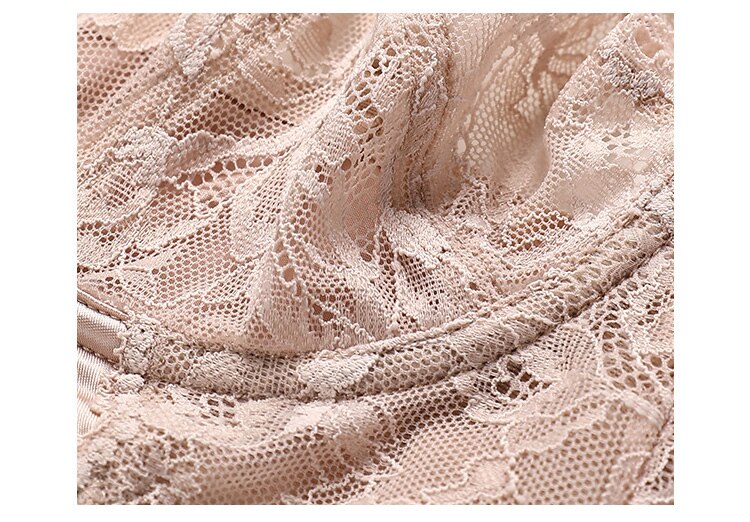 Ultra Thin Lace Underwear Sets Push Up Brassiere Transparent Bra Lingerie