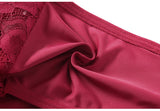 2Pcs/Lot Lace Lingerie Temptation Low-waist Panties Transparent G String Thong Seamless Underwear Intimates