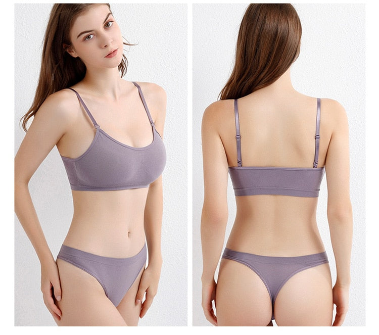 Thin Beautiful Back Underwear Sets