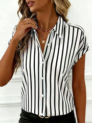 Striped Button Down Shirt