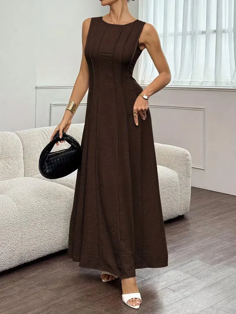 Sleeveless Bodycon Maxi Dress