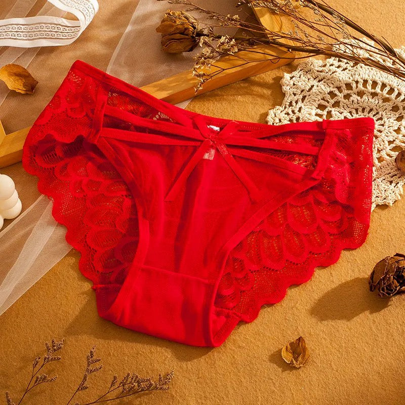 Lace Gauze Underpant Brief Panty
