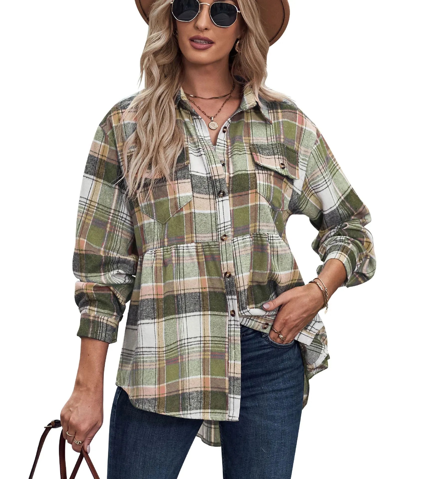 Plaid Flannel Shirt
