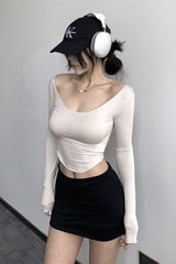 Tight Long Sleeve Top Tee