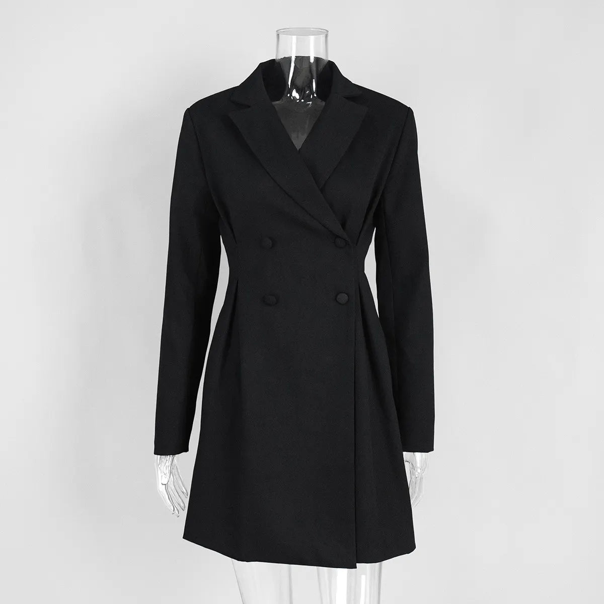 Double Breasted Blazer Mini Dress