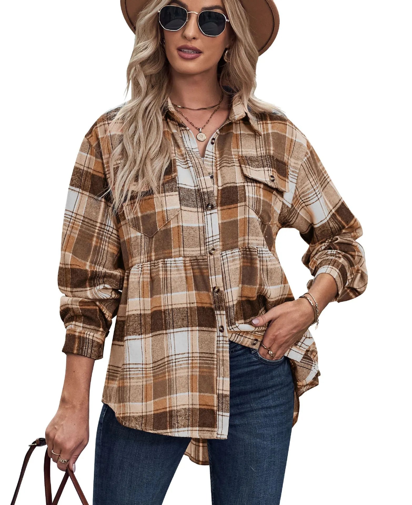 Plaid Flannel Shirt