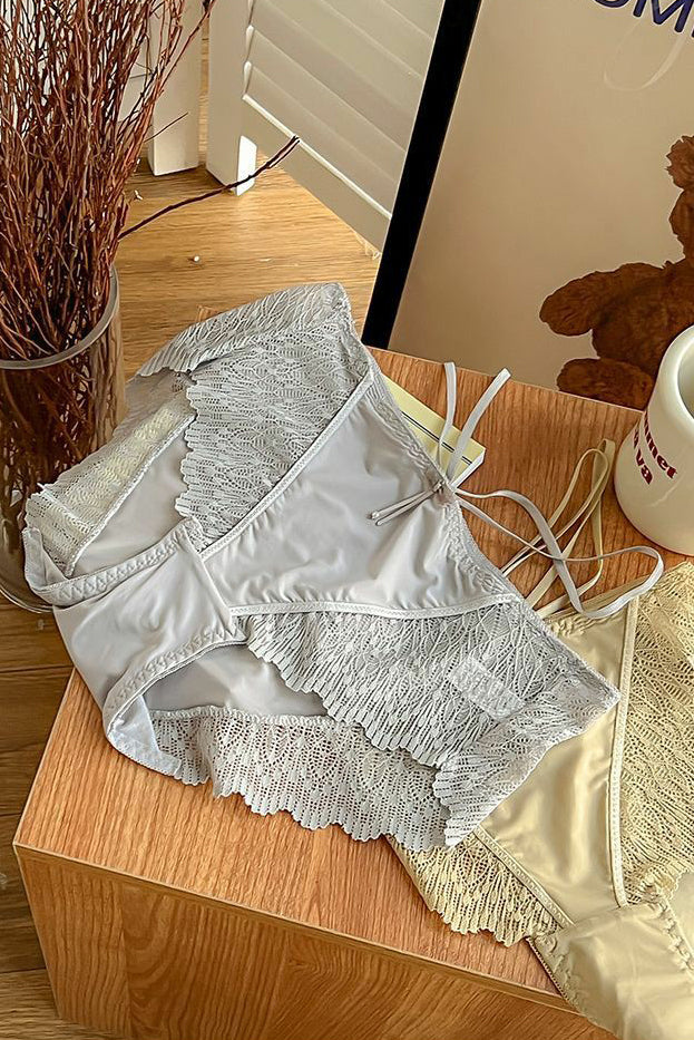 Lace Gauze Underpant Brief Panty