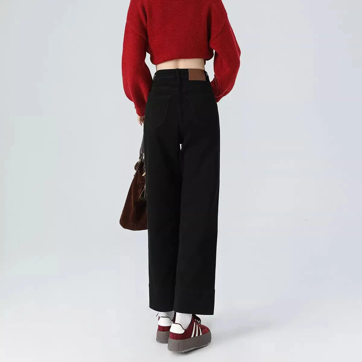 High Waist Vintage CroJeanspped