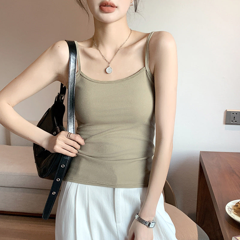 Ribbed Cami Tank Top