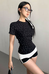 Short Sleeve Top Tee