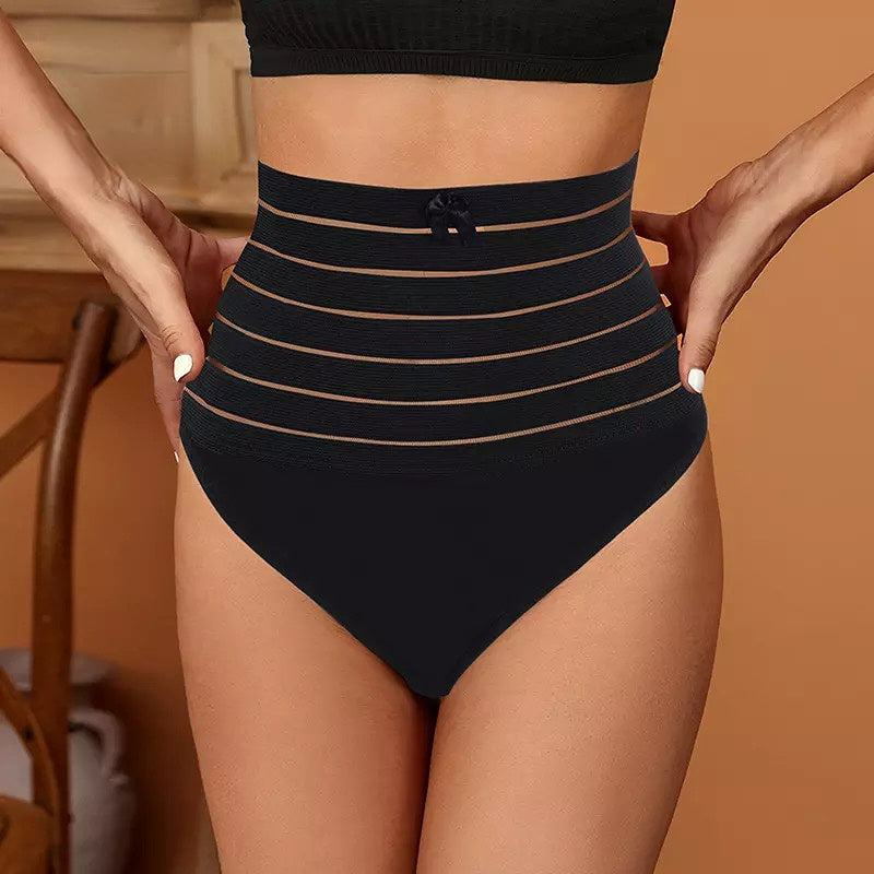 High Waist Shaping Thong Breathable Body Shaper Slimming Tummy Underwear