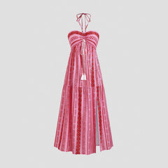 Boho Sleeveless Split Dress