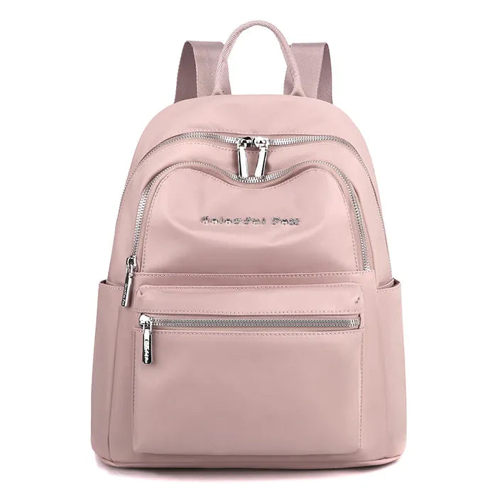 Student Teen Multi-way Carry Waterproof Nylon Casual School Bag