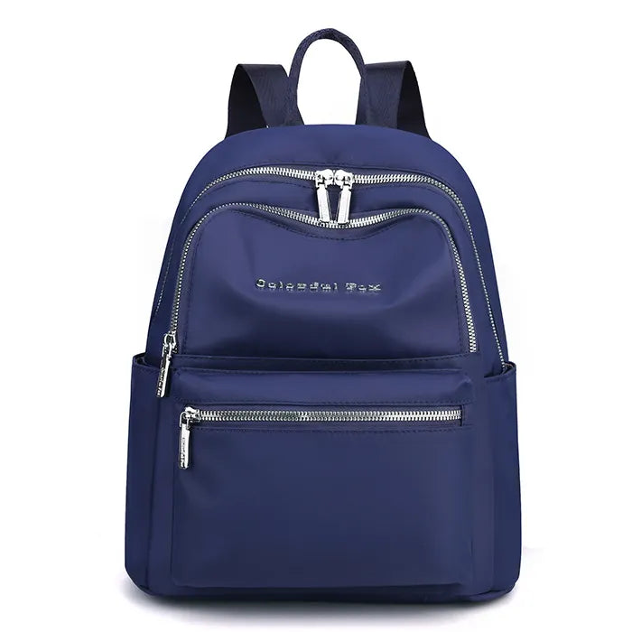 Student Teen Multi-way Carry Waterproof Nylon Casual School Bag