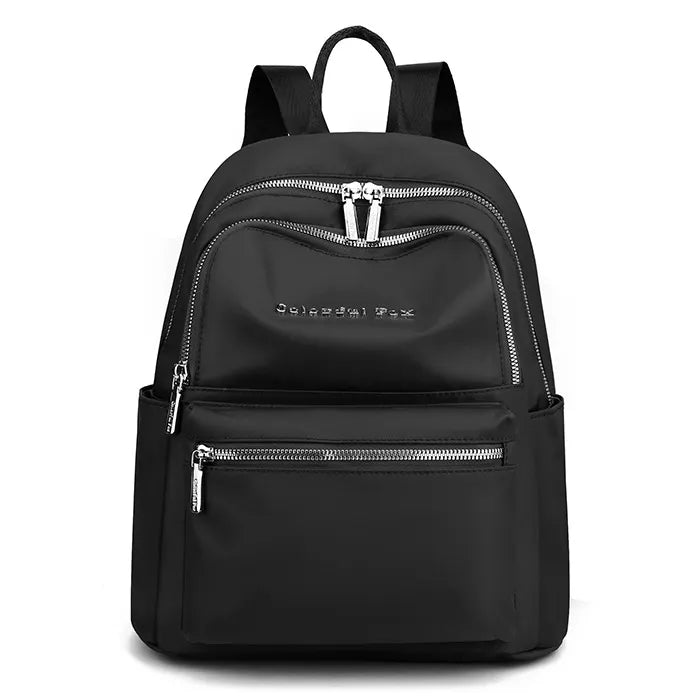 Student Teen Multi-way Carry Waterproof Nylon Casual School Bag