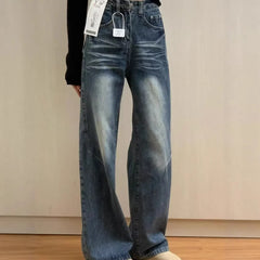 High Waist Wide Leg Jeans