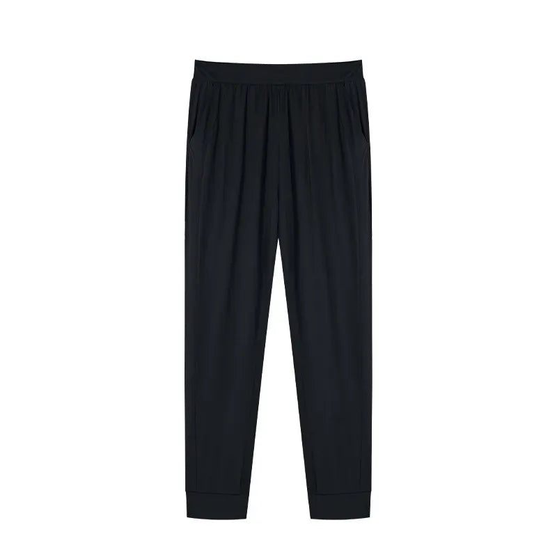 Matching Flowy Linen Pants Elastic High Waist Straight Loose Long Casual Daily Outfit Pants
