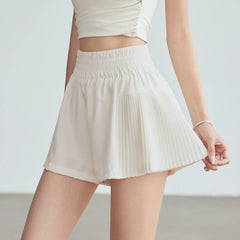 Casual Athletic Mini Skort with Built-in Shorts