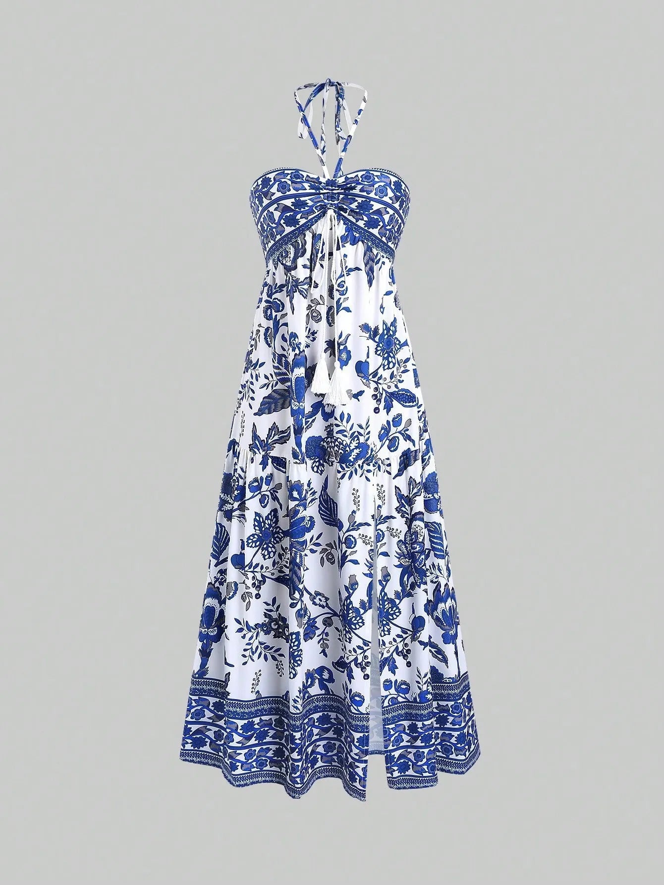 Boho Sleeveless Split Dress