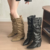 Removable Boot Covers For Two Pairs Of Long Boots