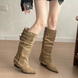 Removable Boot Covers For Two Pairs Of Long Boots