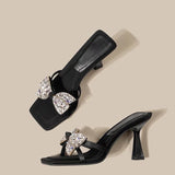 Bows - Breathable Low-heeled Sandals