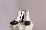 Mid-Calf Boots Made Of PU Leather