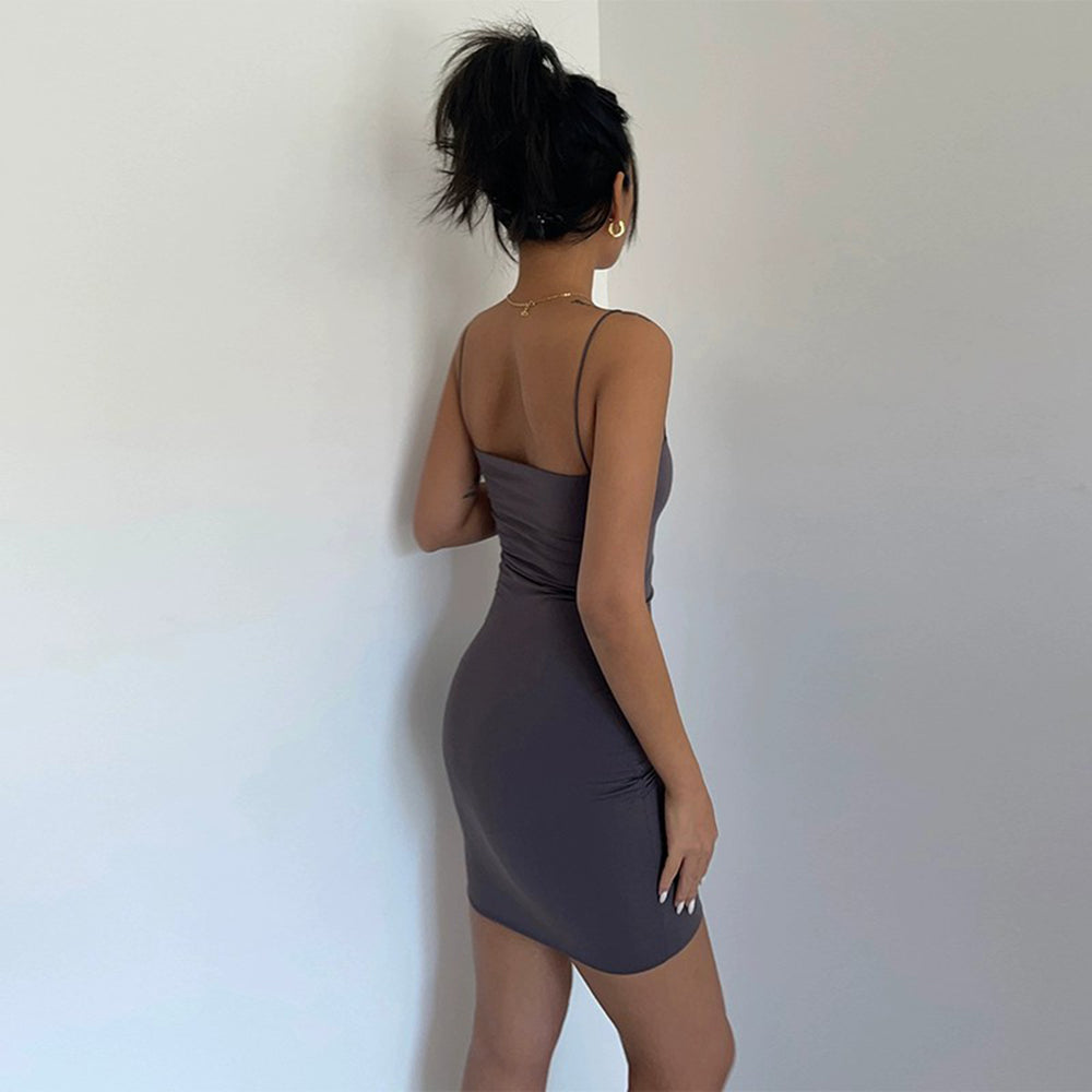 Backless Halter Party Dress Short Prom Dress Bodycon Dress
