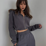Casual Short Hoodie Coat Long Sleeve Solid Shirt Cardigan Jacket Coat