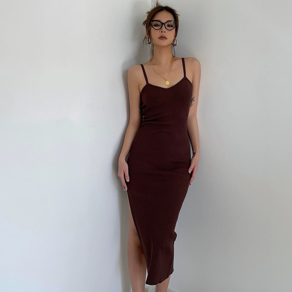 Backless Halter Party Dress Prom Dress Bodycon Dress