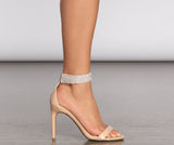 Shine A Lil' Brighter Strass-Stilettos