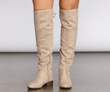 Much More Over The Knee Flat Boots
