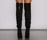 Essential Over the Knee Stiletto Heel Boots