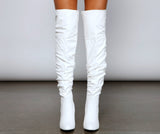 Walk It Out Scunched Over-The-Knee Boots